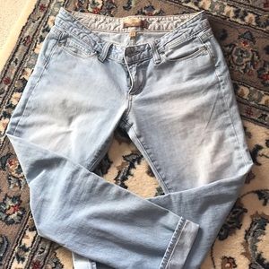 Paige Jeans. Sz 27. Light blue denim.